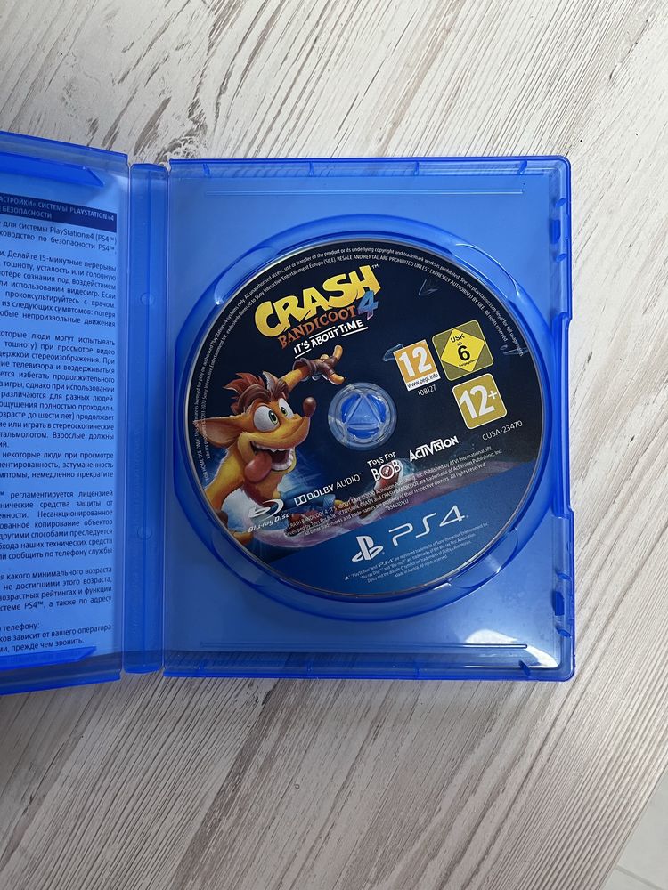 Crash bandicoot 4, its about time для Ps4