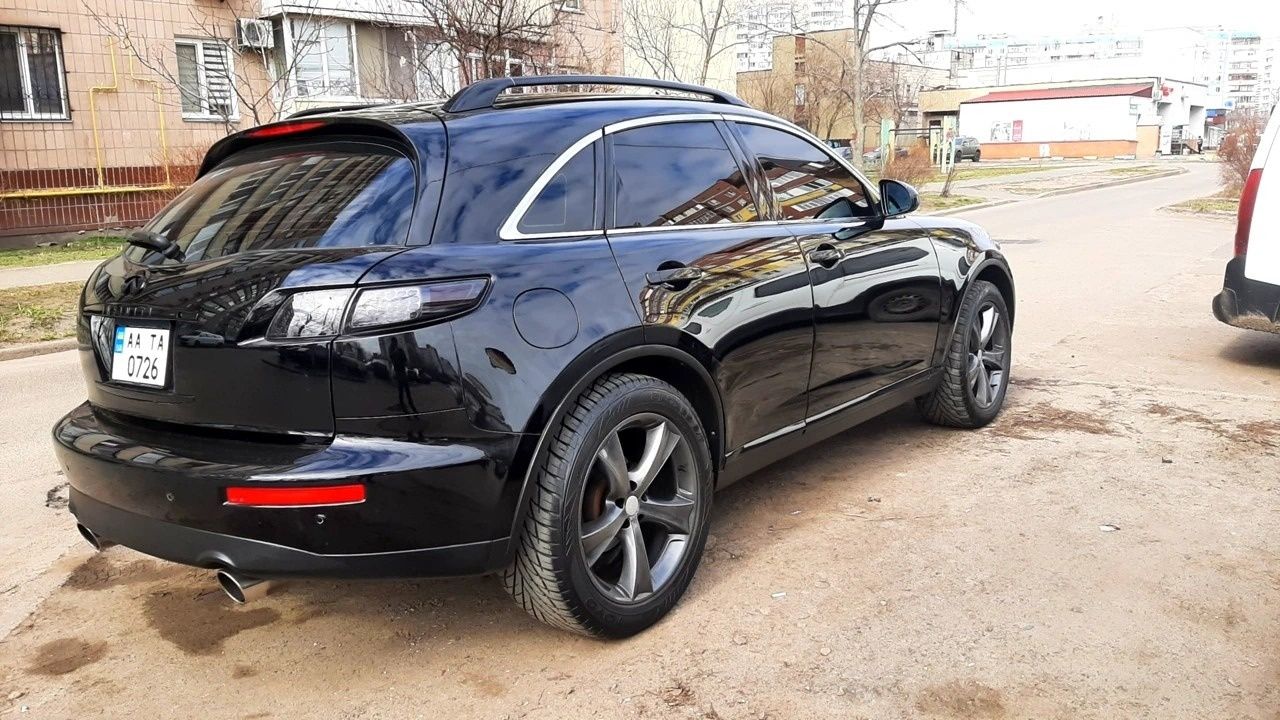 Infiniti fx35 газ бензин