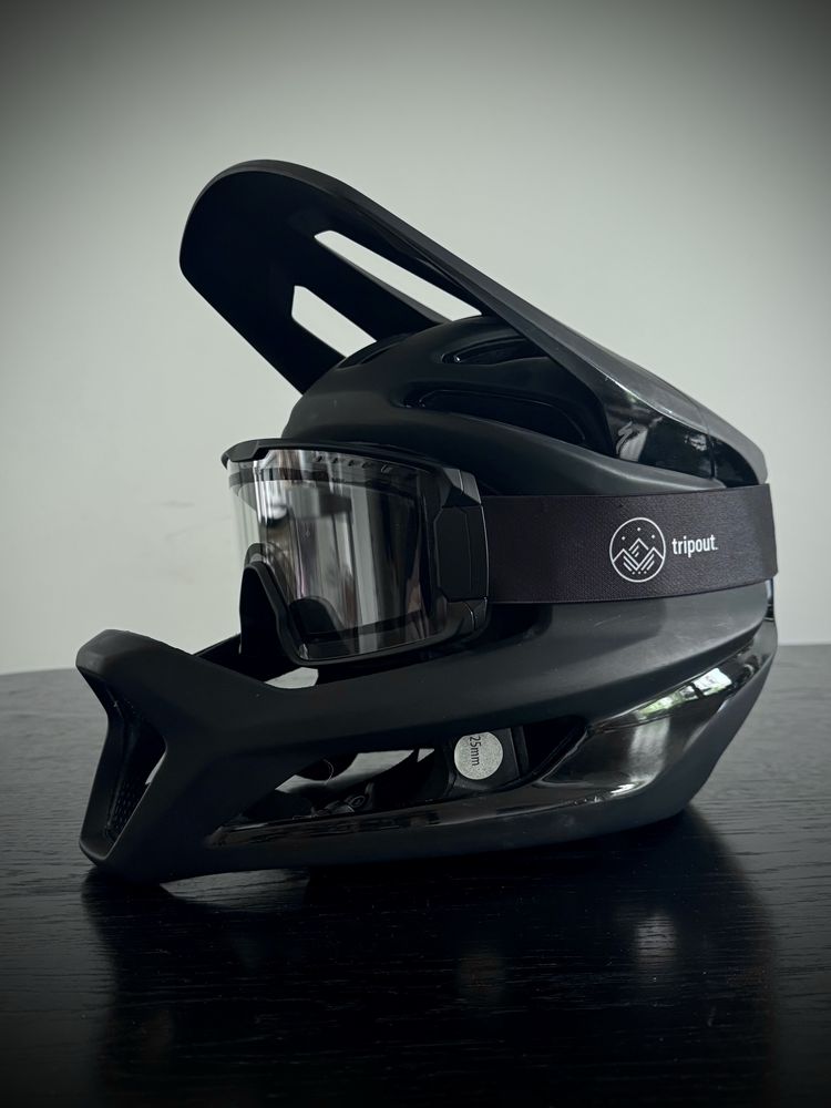Kask rowerowy Specialized Gambit + Gogle Tripout TRX