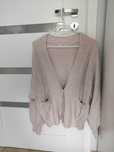Pudrowy sweter oversize Cinamoon