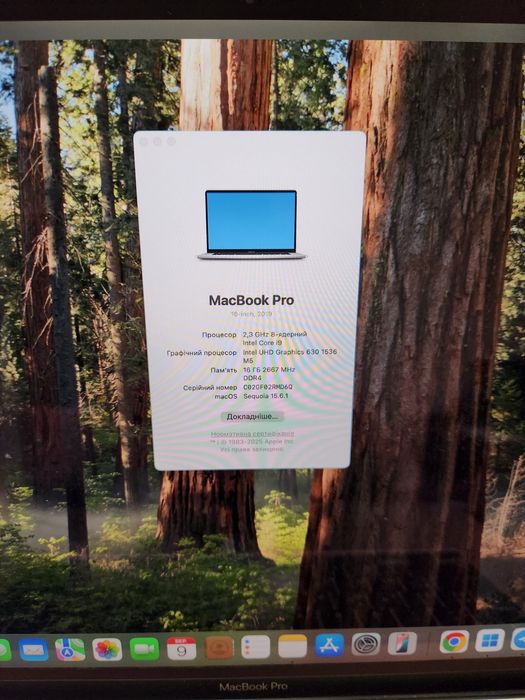 Apple MacBook Pro 16" Silver 2019 (MVVM2)