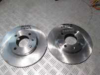 TARCZE HAMULCOWE PRZÓD 239mm AUDI 80 SEAT CORDOBA IBIZA II KOMPLET