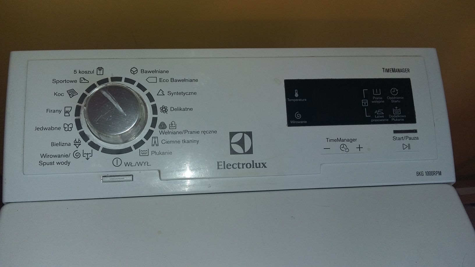 Electrolux ewt1066edw części.