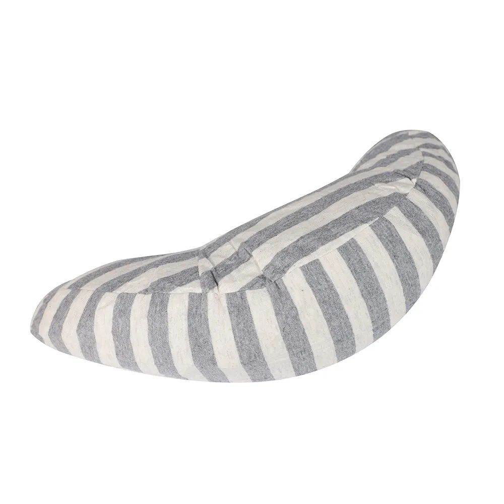 Poduszka ochraniacz pasów dziecięca do auta 35x16,5cm szaro-biała