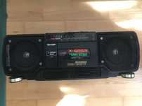 Магнитола SHARP  WQ-T238HT(BK)