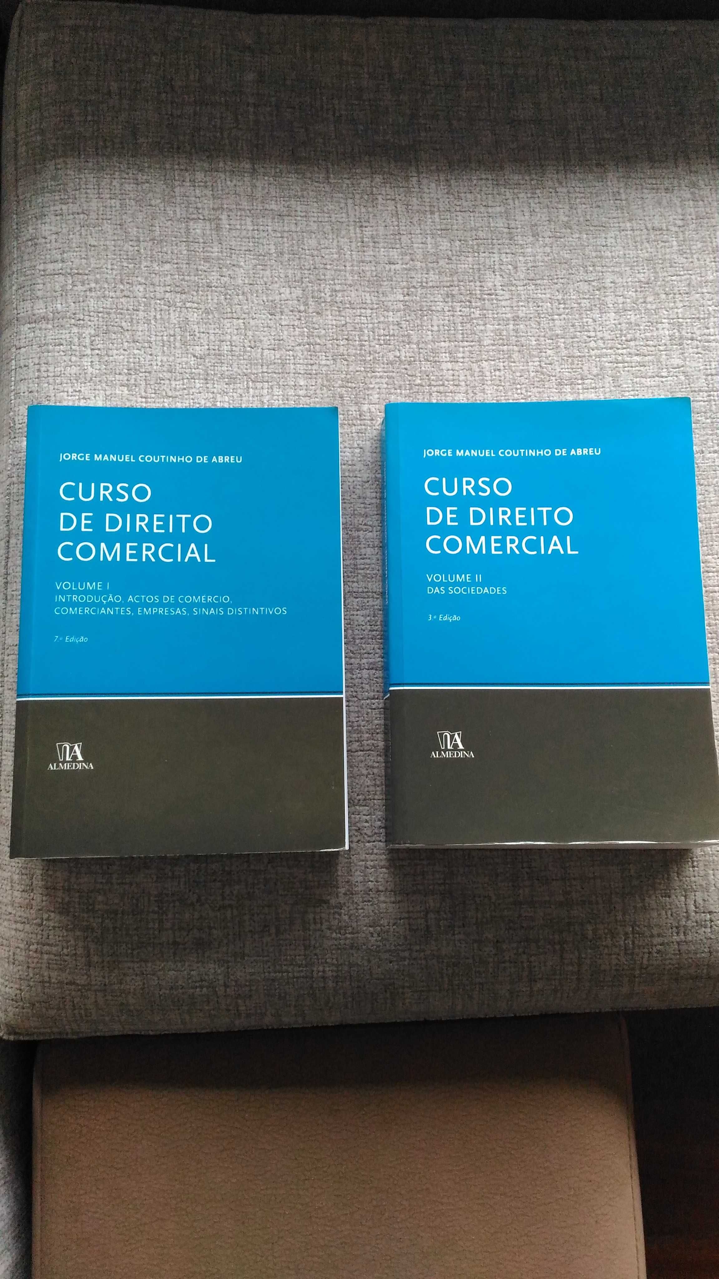 Direito Comercial volume I e II Jorge Manuel Coutinho de Abreu