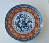 Grande Prato Suspender Porcelana China Séc. XX