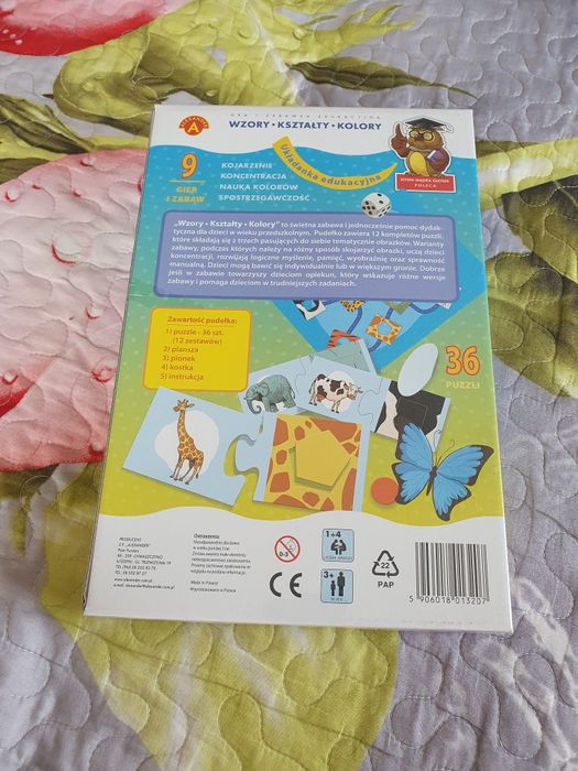 Gra edukacyjna i zabawka alexander