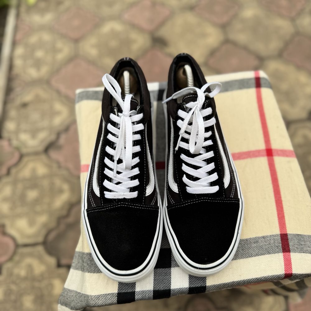 Кеды Vans Old Skool Black/White, 44-44,5 размер, Оригинал, Кеди