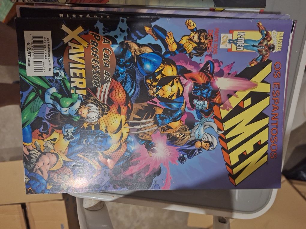 Bd como novas da Devir -x men,wolverine,homem aranha