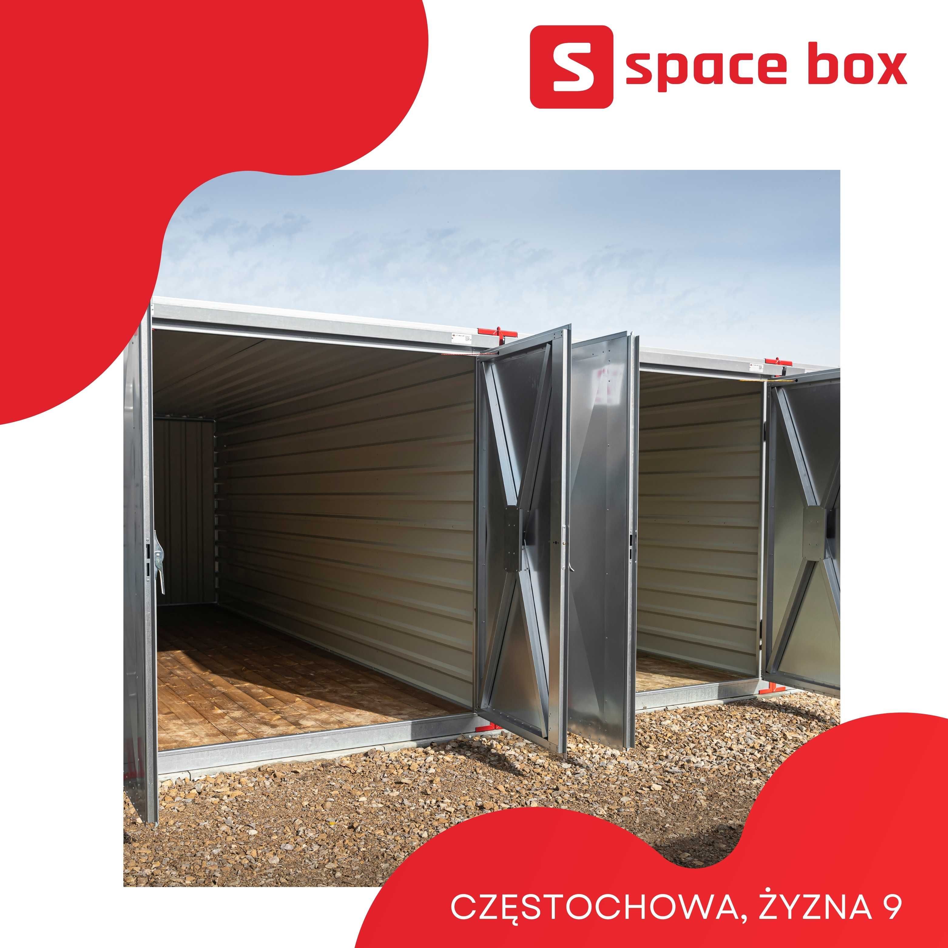 Magazyn samoobsługowy kontener do wynajęcia 9m2 Częstochowa SPACE BOX