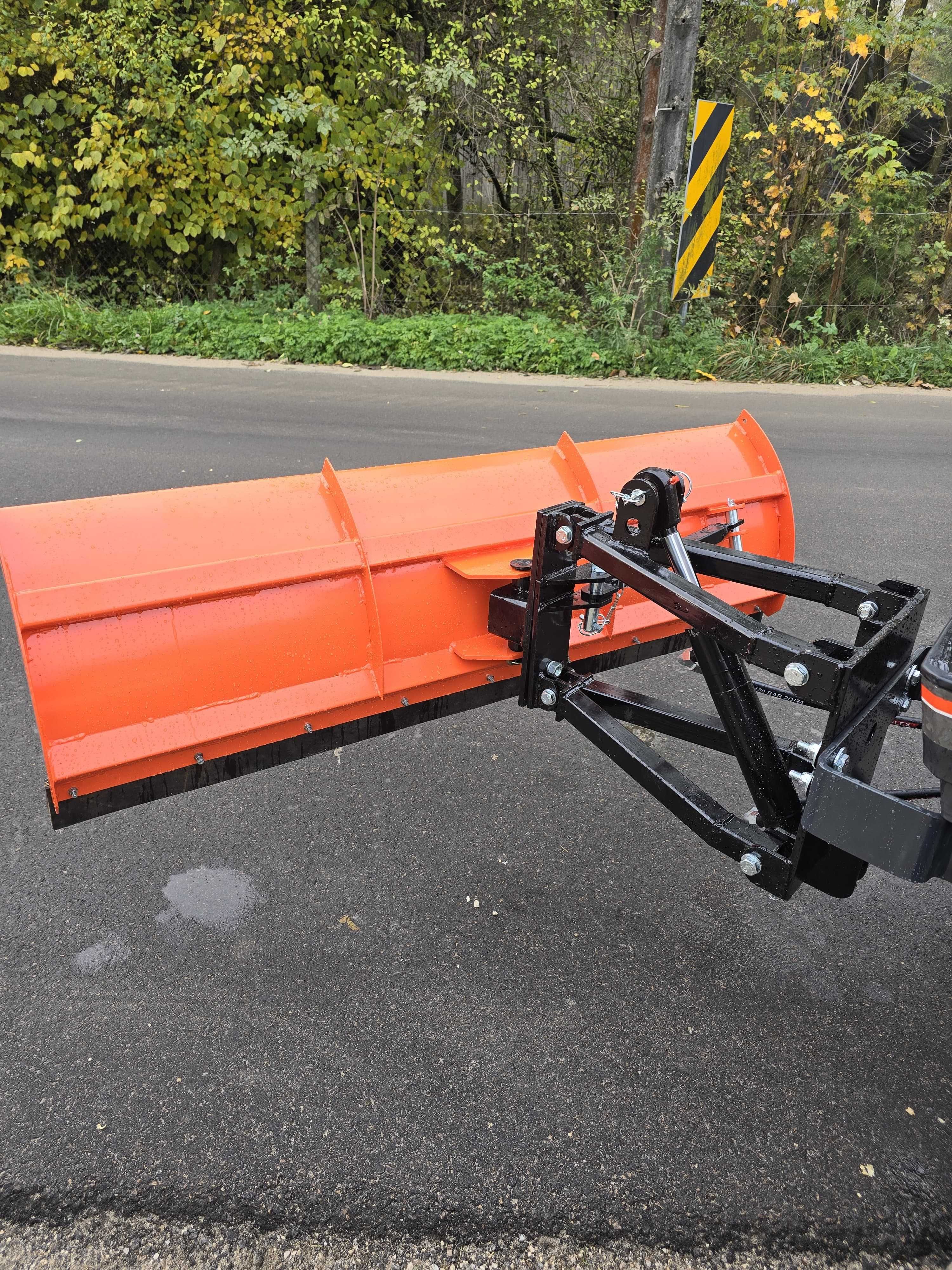 nowość Pług do śniegu mini traktorka kubota iseki yanmar mitsubishi