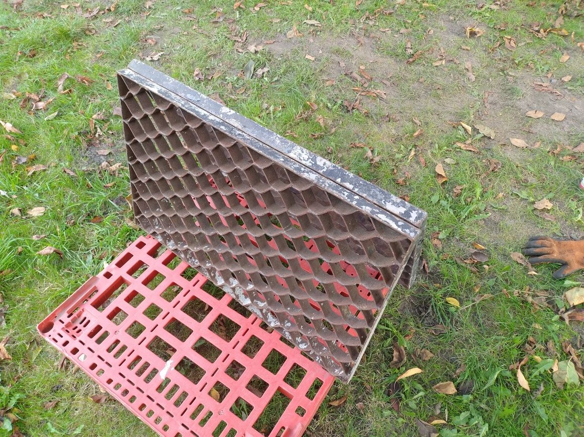 Krata wycieraczka stalowa 80x50cm