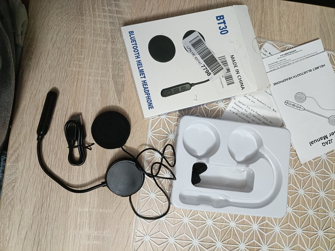 Słuchawki bluetooth z mikrofonem