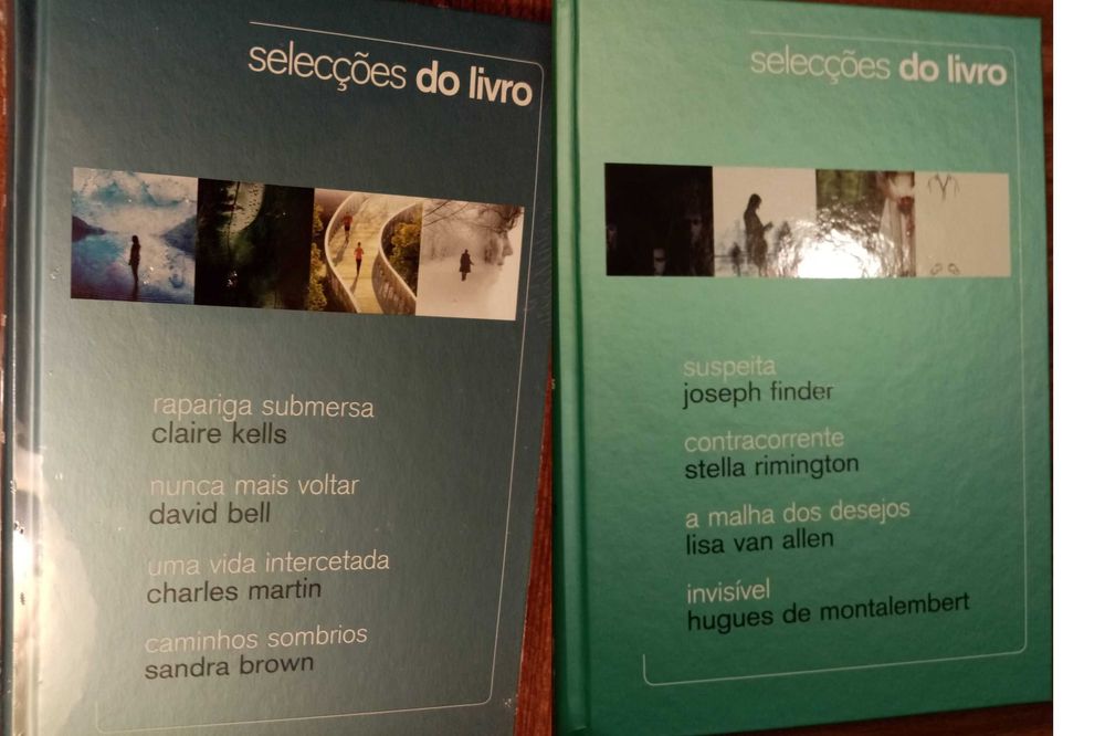 livros: coleção “Selecções do livro” (44 romances, 11 volumes)