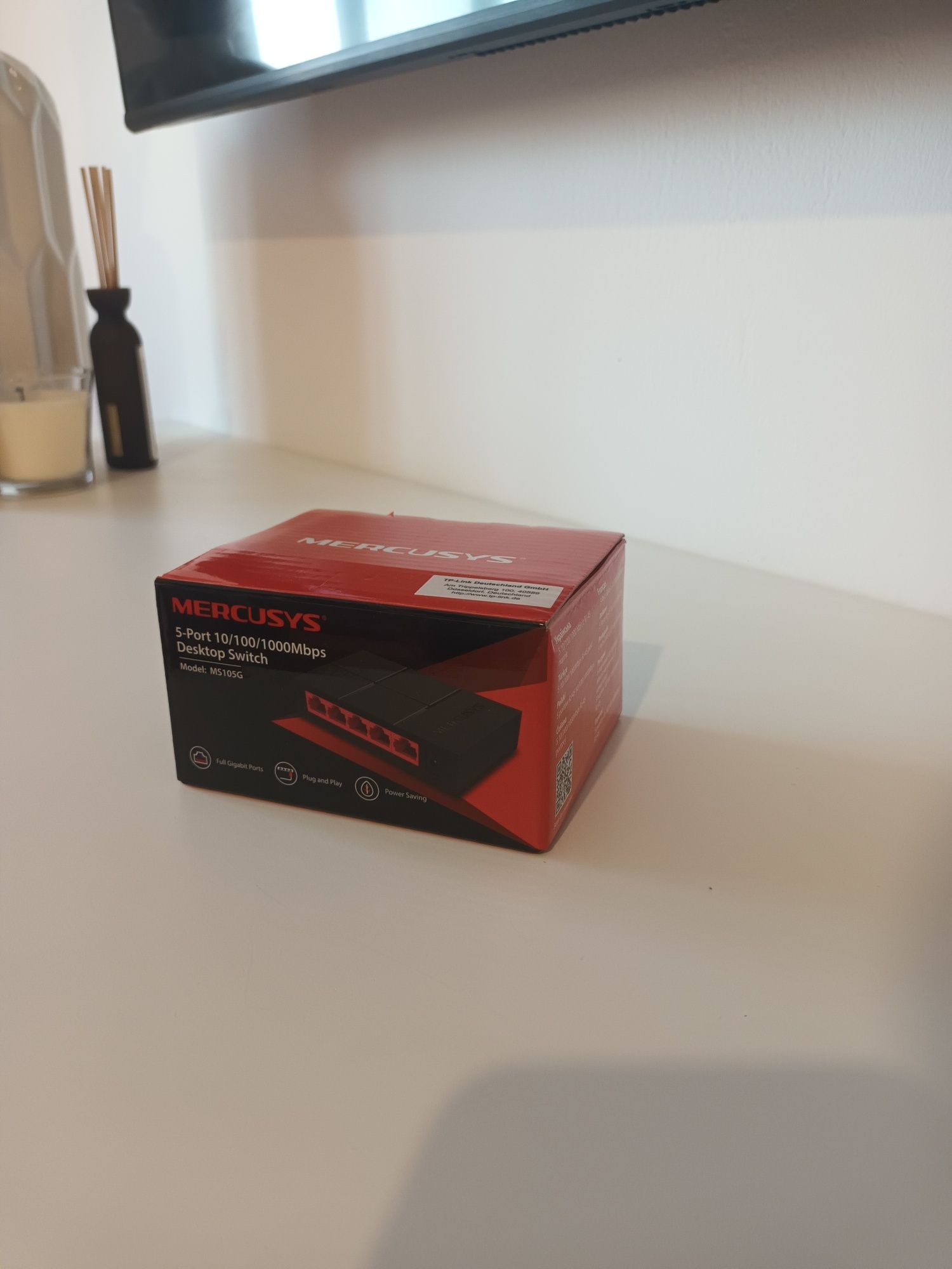 Switch Mercusys MS105G 5 portas