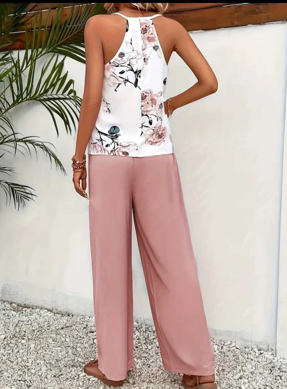 Conjunto elegante verão mulher