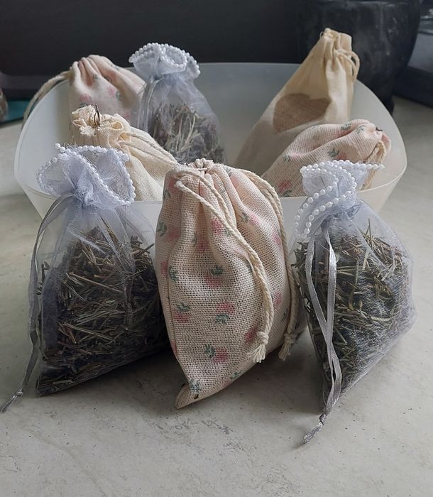 Lawenda,  woreczki zapachowe