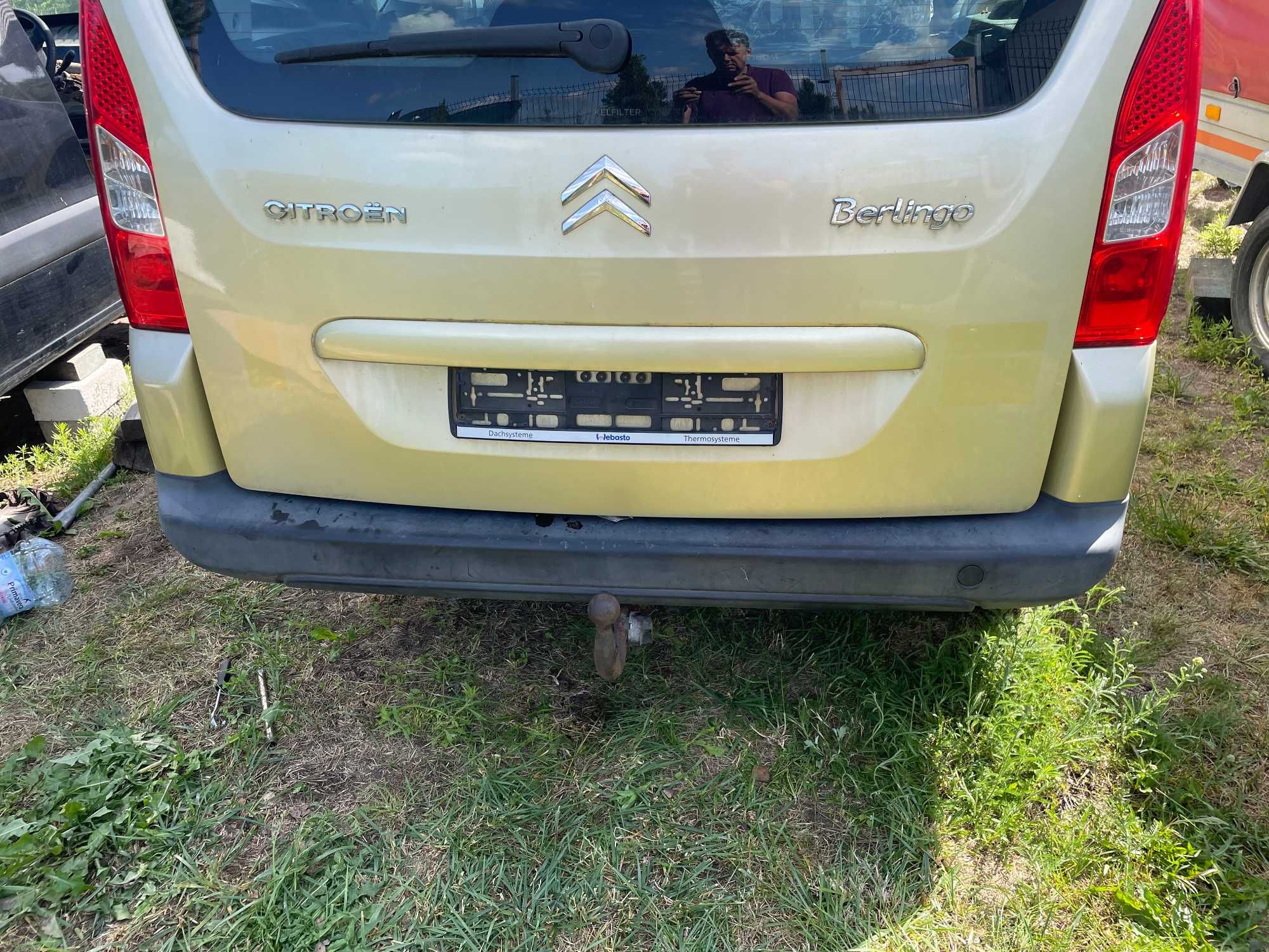 Klapa tył Berlingo Partner III
