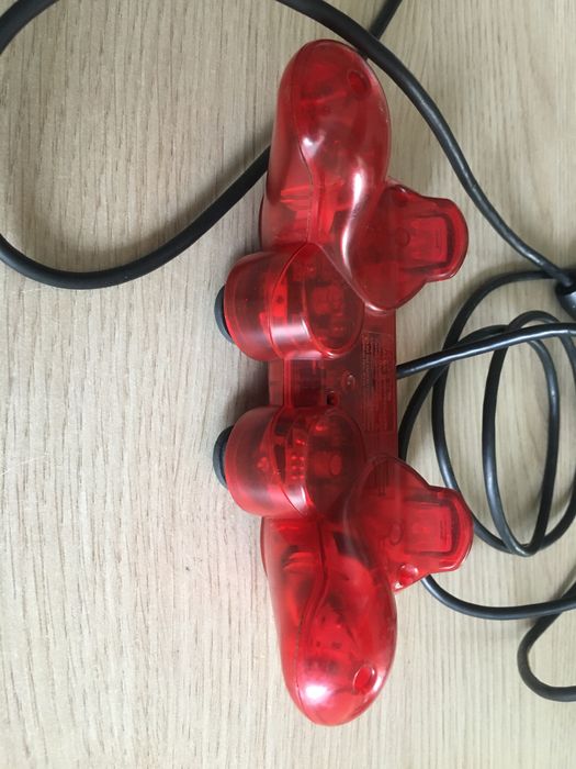Sony PlayStation Dualshock 2 Pad Controller PS2 Czerwony