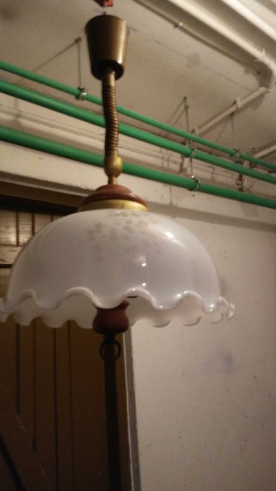 stara lampa wisząca