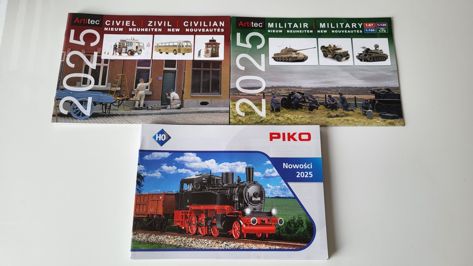 Piko + Artitec H0 tt N katalogi nowości modelarskich 2025 rok + GRATIS