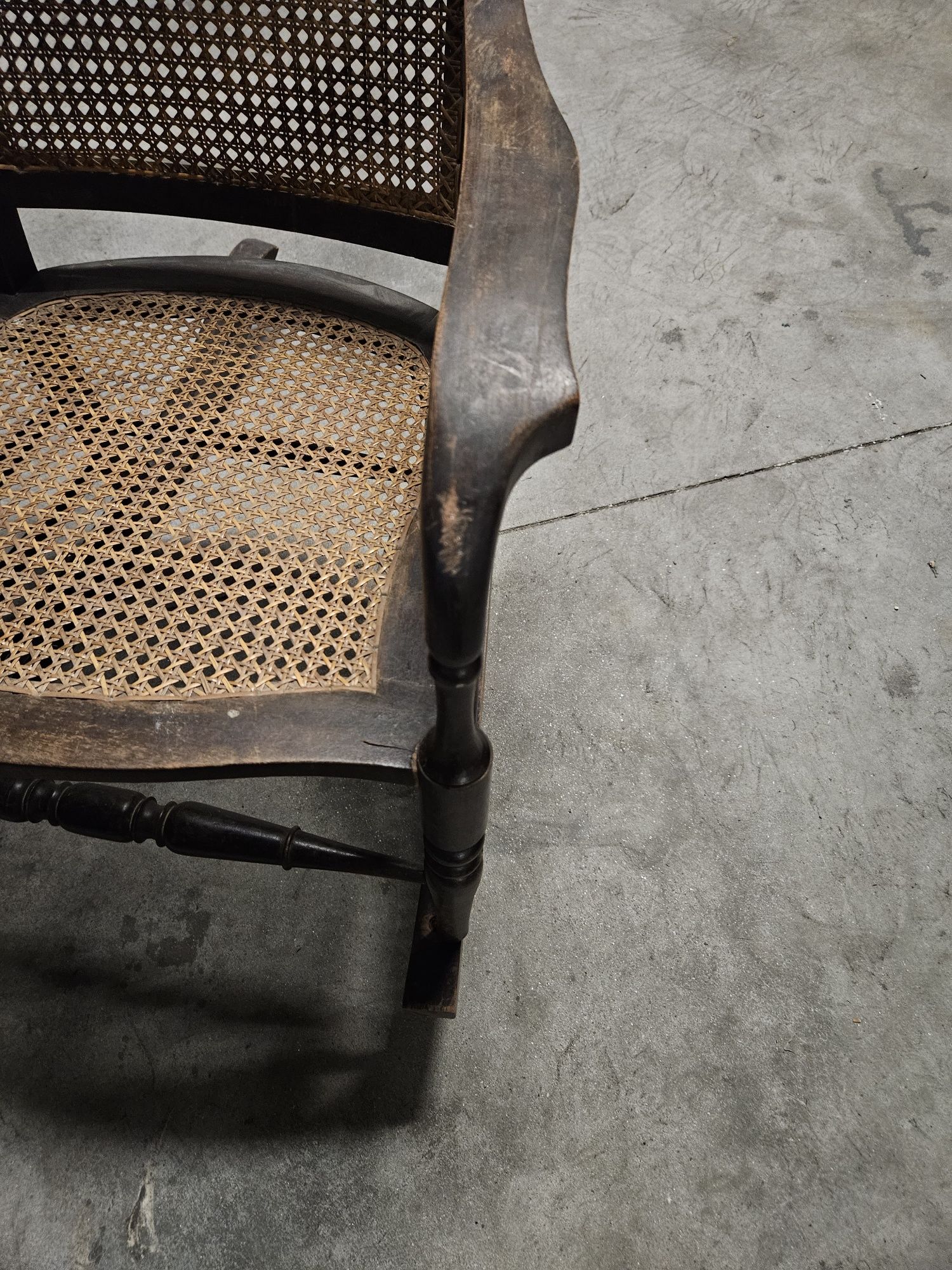 Cadeira de baloiço antiga