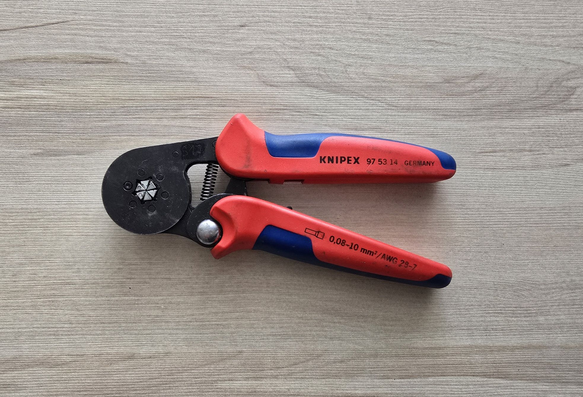 KNIPEX 97 53 14 Szczypce Praska do Zaciskania Tulejek 0,08-16 mm²