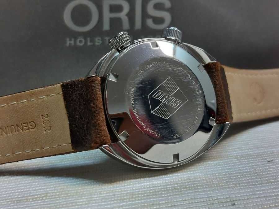 Zegarek męski Oris ChronOris Date 39 mm - ref. 01_733_7737_4053