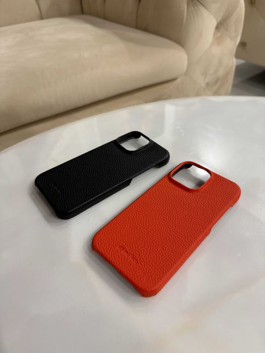 Etui pokrowiec na telefon iPhone 16 pro max, PRAWDZIWA SKÓRA, Melkco
