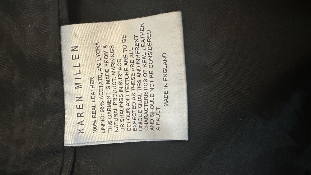 100% skóra KAREN MILLEN