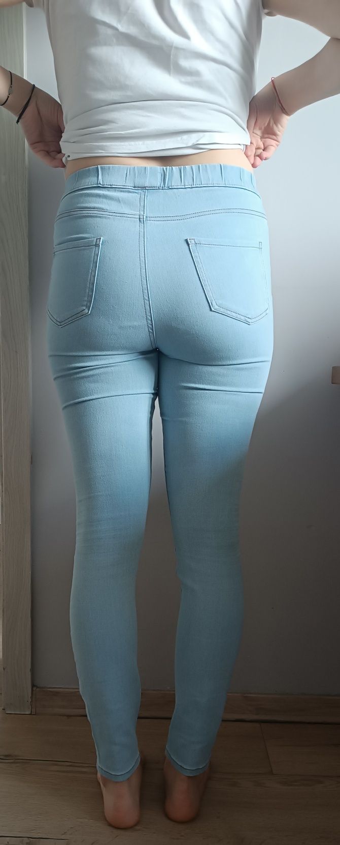 Spodnie damskie jeansy 40