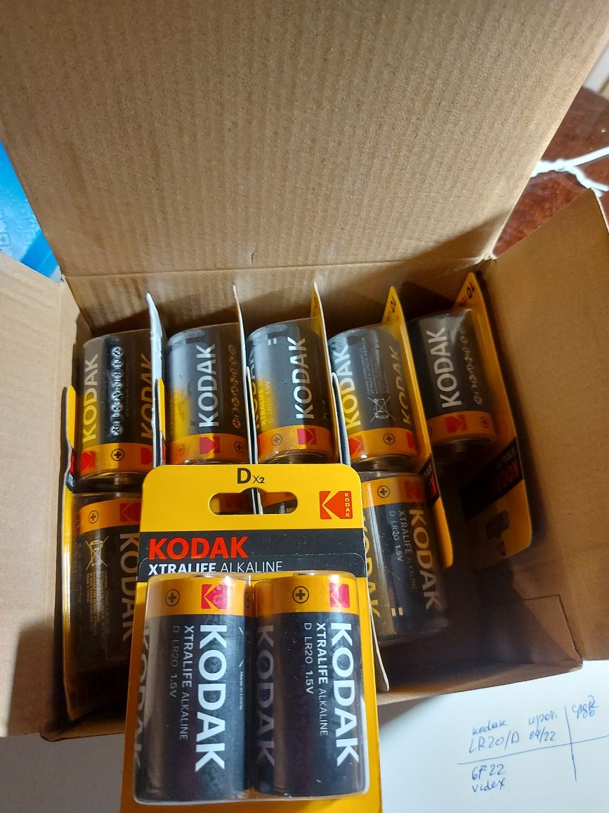 Батарейки Kodak alkaline LR20/D (цена за 1шт)