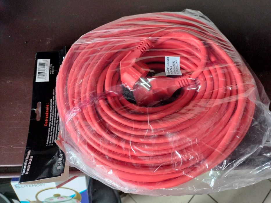 przedłużacz ogrodowy 30 metrów 2x2 promocja tani do kosiari ogrodu ta