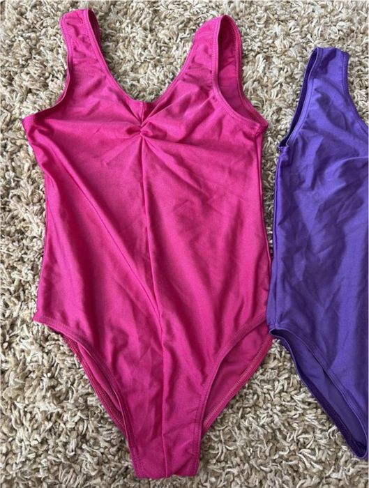 Суцільні спортивний  купальник для гімнастики,  116 та 122 зріст