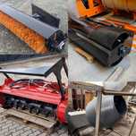 Мульчер, косилка, віброкаток, щітка, бетономішалка для Bobcat з ПДВ