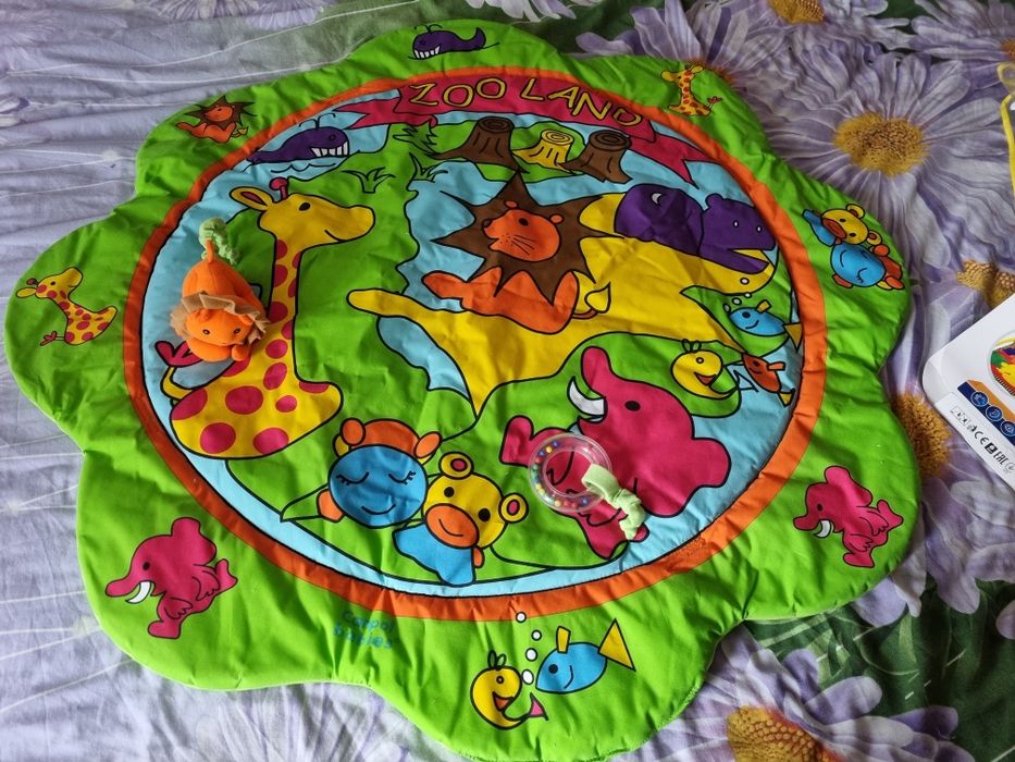 Розвиваючий килимок "Зоопарк" Canpol babies