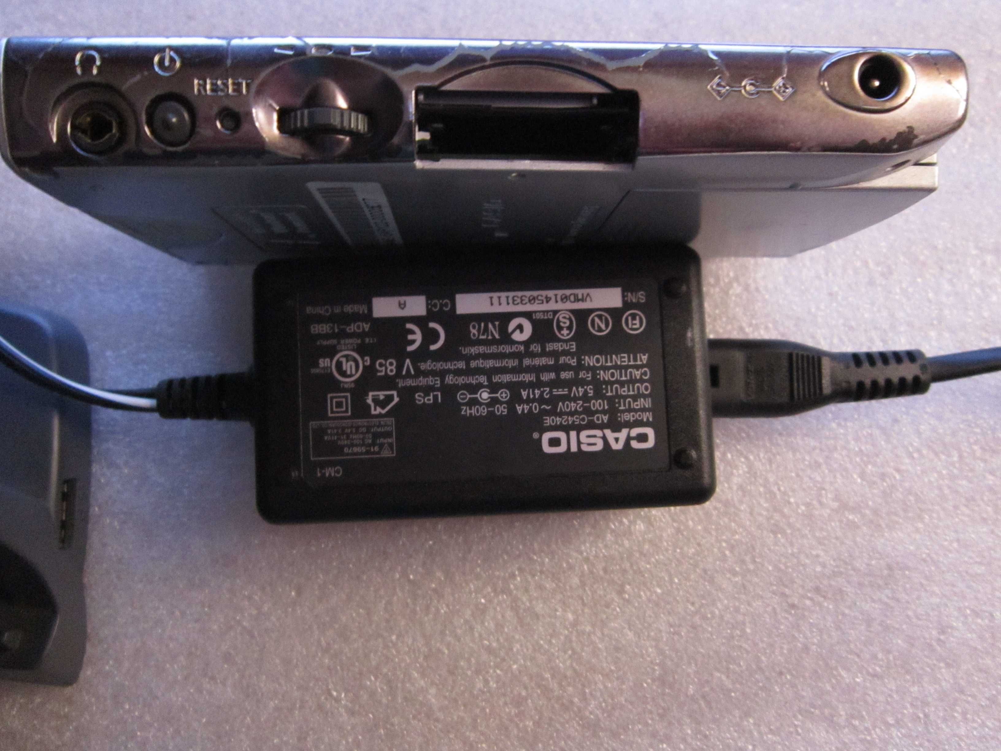 Palmtop Casio Cassiopeia E-200 stacja dokująca zasilacz sprawny