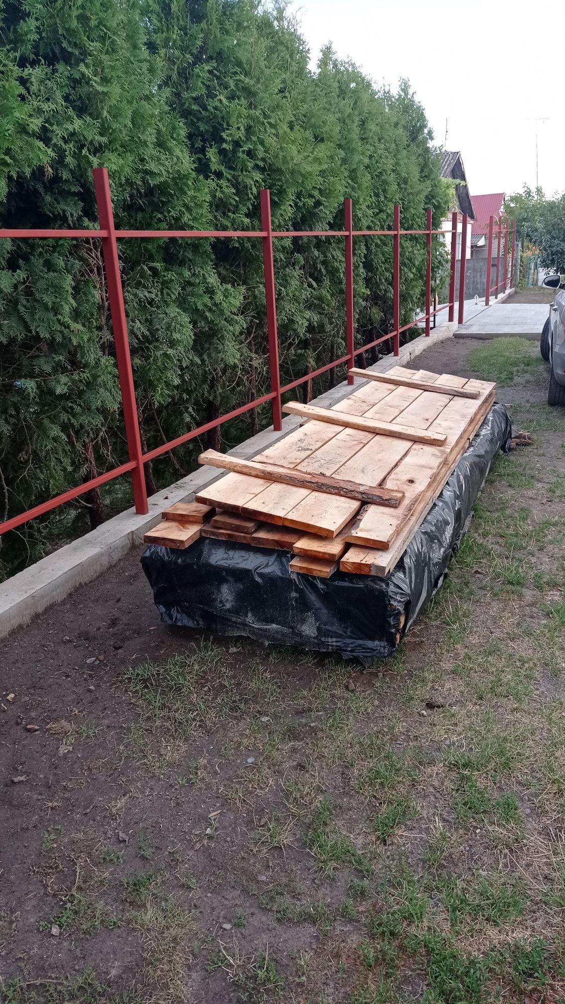 Опалубка з вільхи