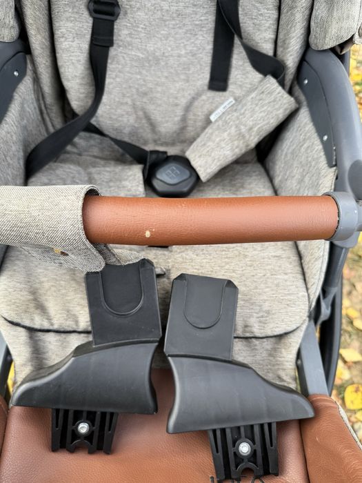 Wózek Bebetto Luca 2w1 szary chlopiec dzieczynka