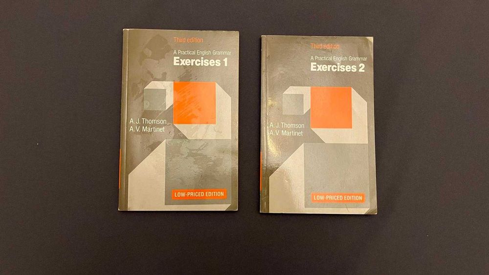 Zestaw książek „A Practical English Grammar Exercises”