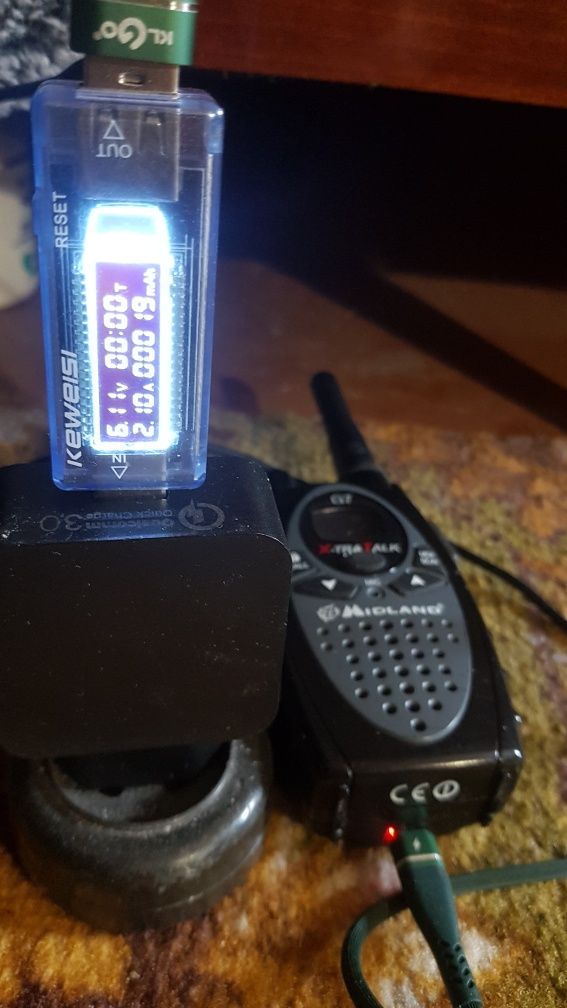 Midland G7XT PMR/LPD usb type-c, быстрая зарядка, 3вт вых мощность