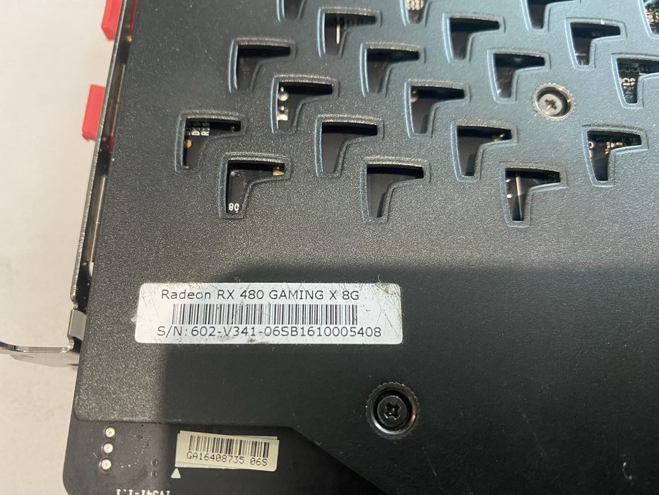 Ігрова відеокарта MSI RX 480 Gaming X 8Gb