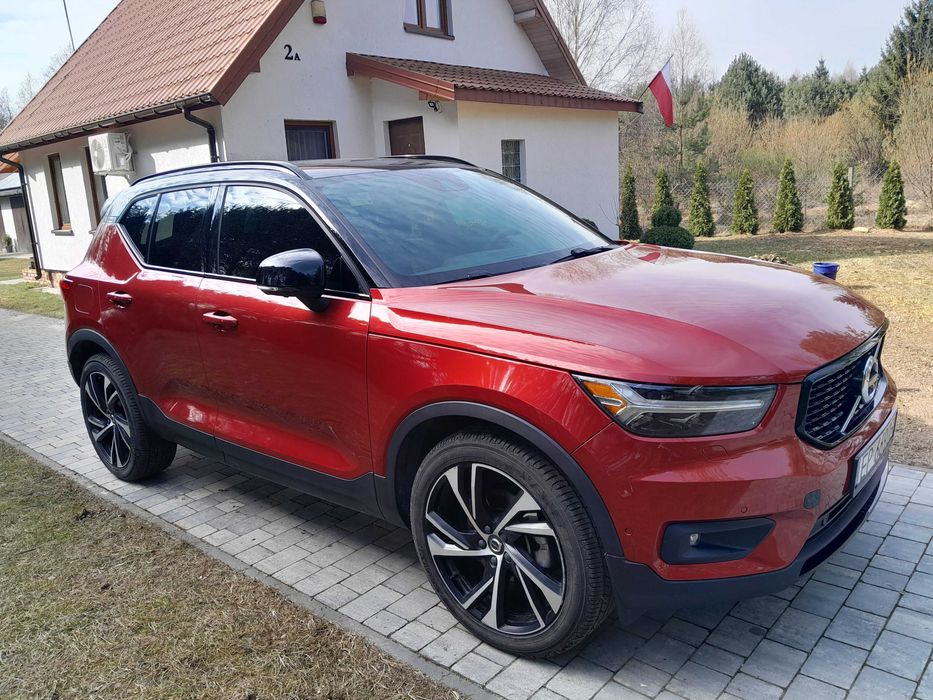 Volvo XC40 T5 4x4 R-Design 2019r 73000km kamera 360 dach panorama
