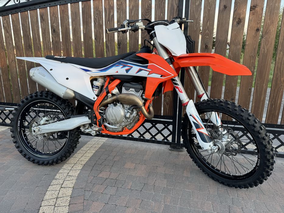 Ktm sxf 250 MY22 zadbany pewny sprzęt + kmpl. plastików