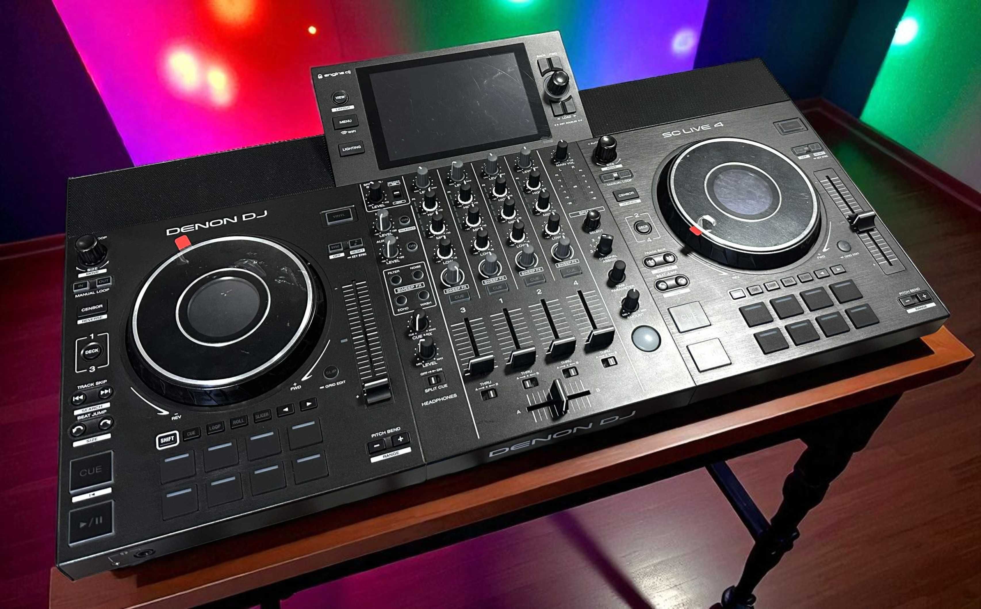Kontroler DENON SC LIVE 4 ! All in one ! Engine DJ ! Świetny stan