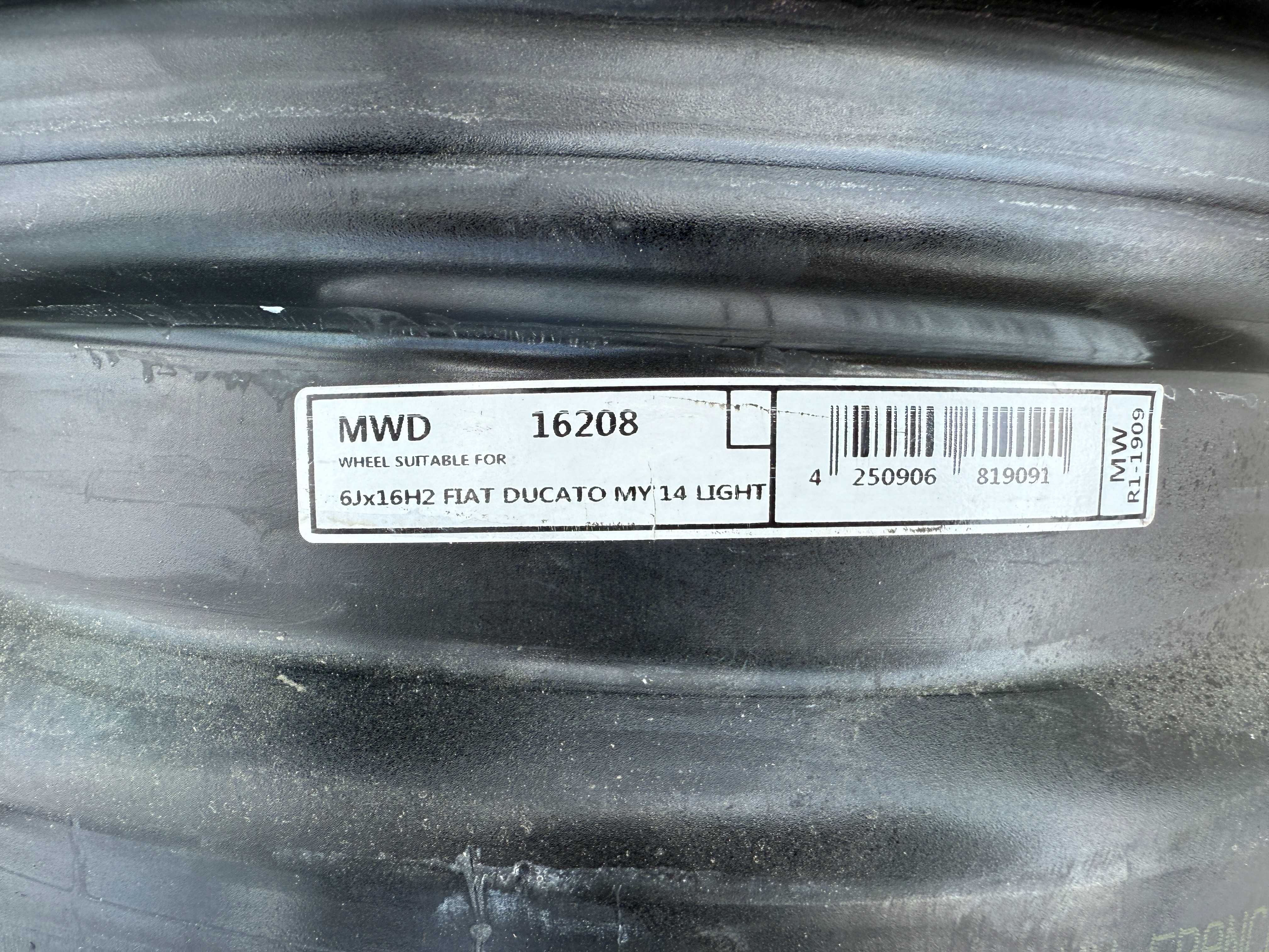 Диски Fiat Ducato R16 5x118 6J ET68