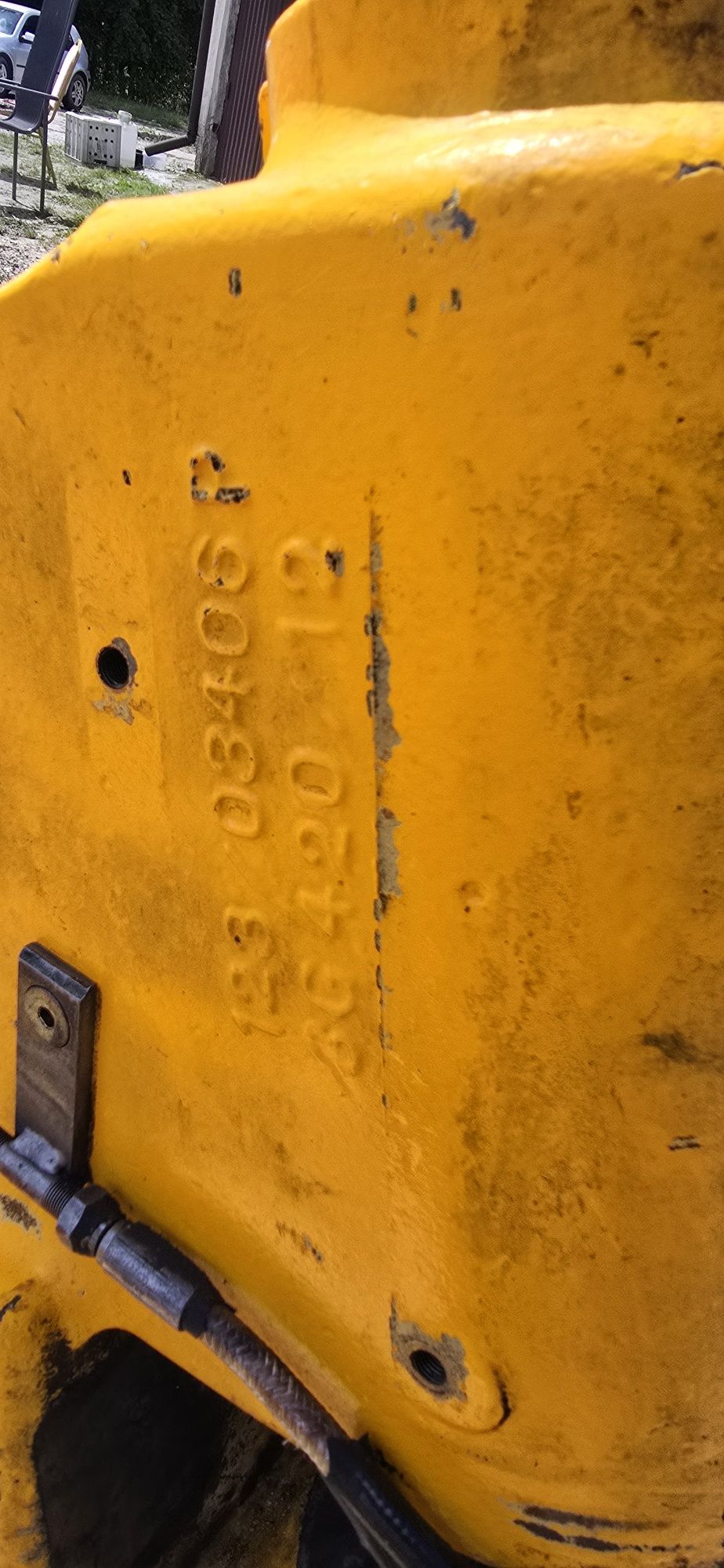 Sprzedam konik wozek jcb 3cx stary typ na listwie