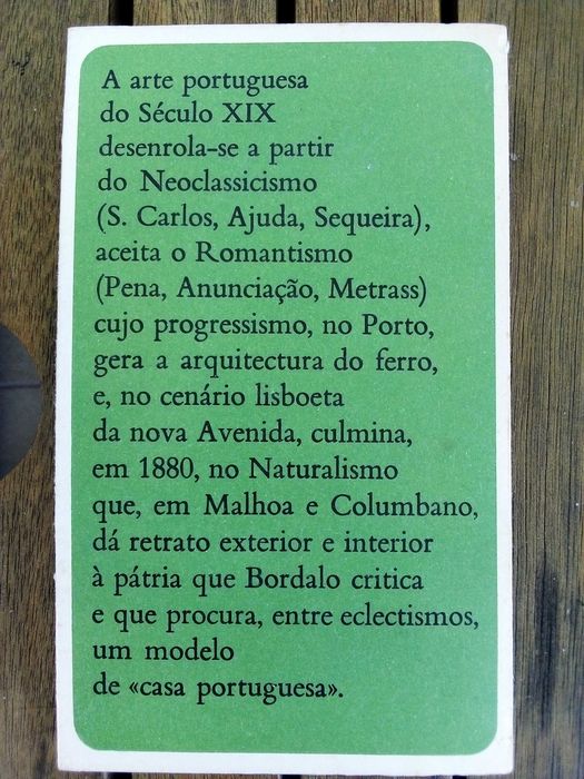 A arte Portuguesa de Oitocentos, José Augusto França