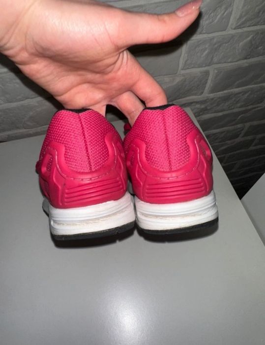 Buty Adidas ZX Flux fuksja różowe sportowe adidasy r 33 wkładka 22,5cm